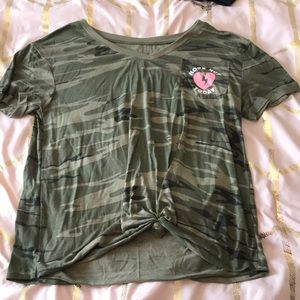 Camo “Nope Not Today” Shirt